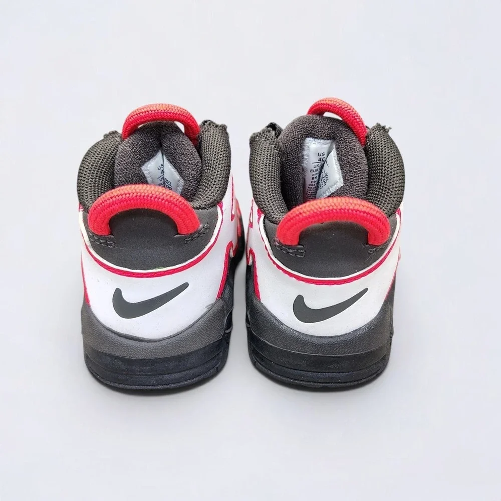 Nike Air More Uptempo Toddler Size 4C Shoes Sneakers Gray Ash White DH9722-200